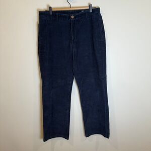 Vineyard Vines Men's Navy Blue Corduroy Pants 32x30 Casual Classic